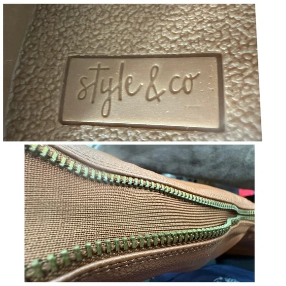 Style & Co. Brown Knee-High Boots size 11 - Picture 9 of 10